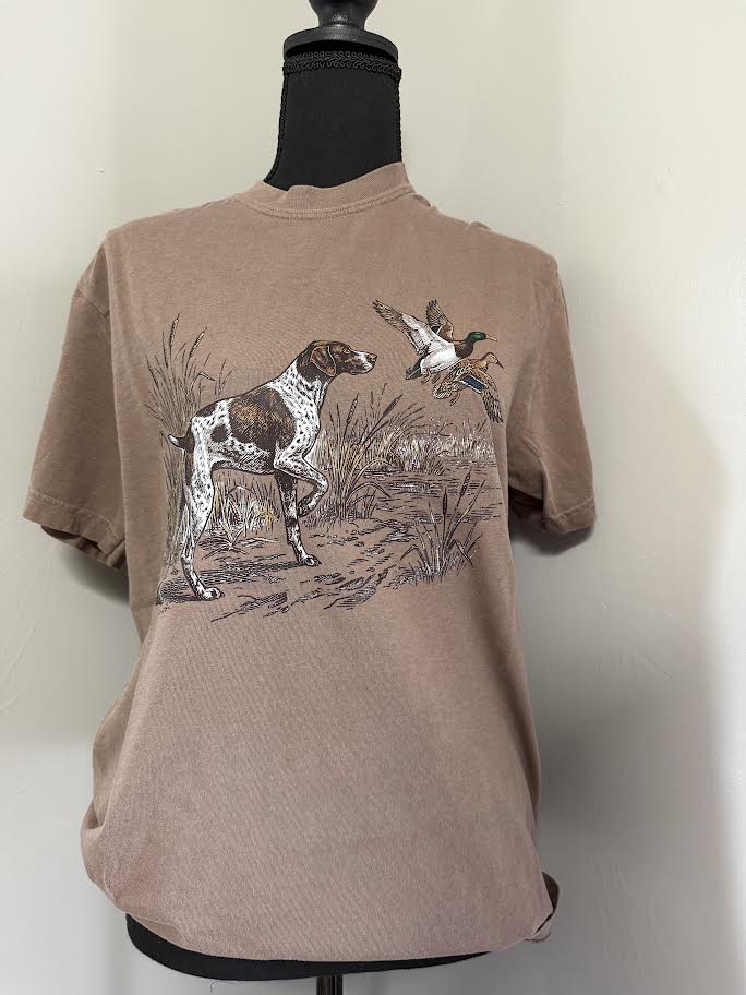 Hunting dog tshirt
