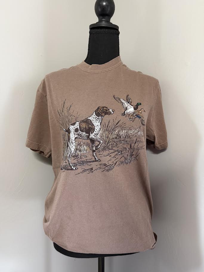 Hunting dog tshirt