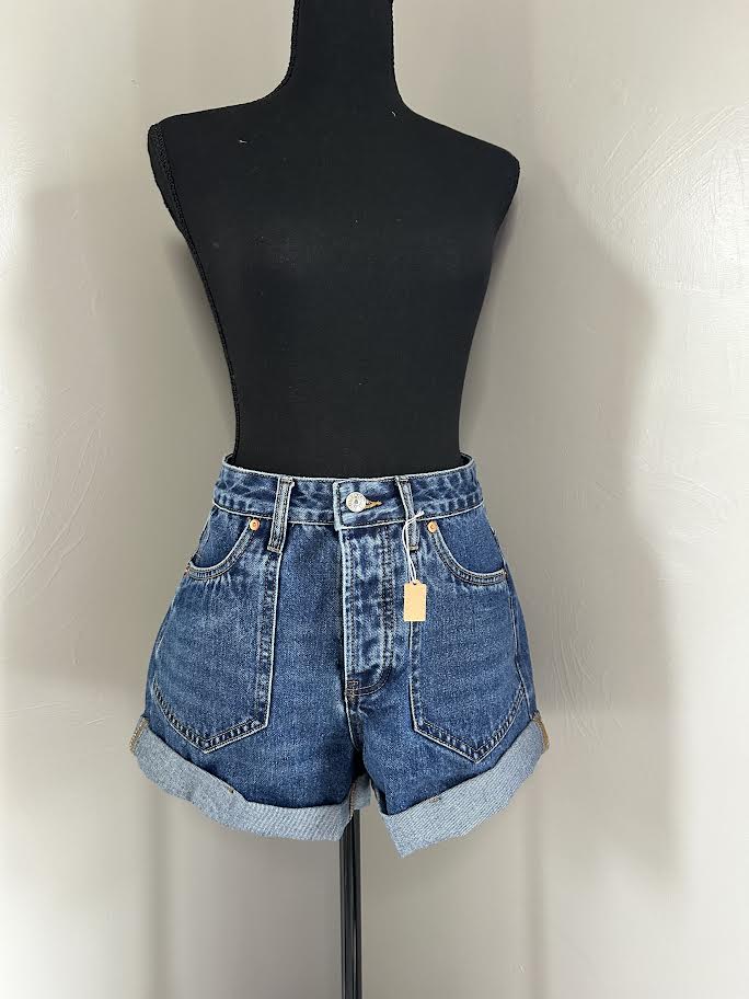 western pocket shorts