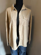 soft waffle knit button jacket