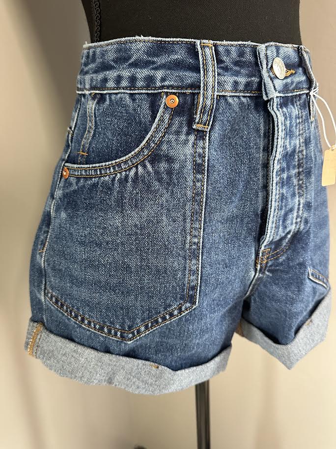 western pocket shorts