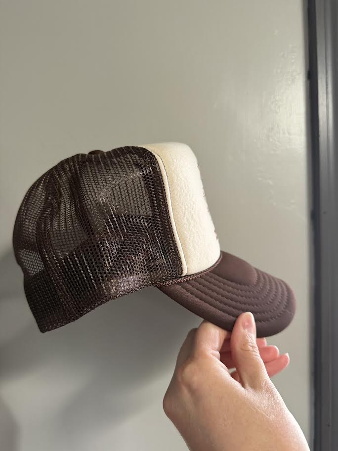 Grandma cottage core hat