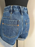 western pocket shorts