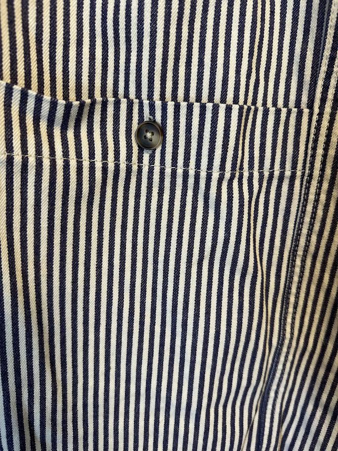 Striped wide leg, drawstring pants