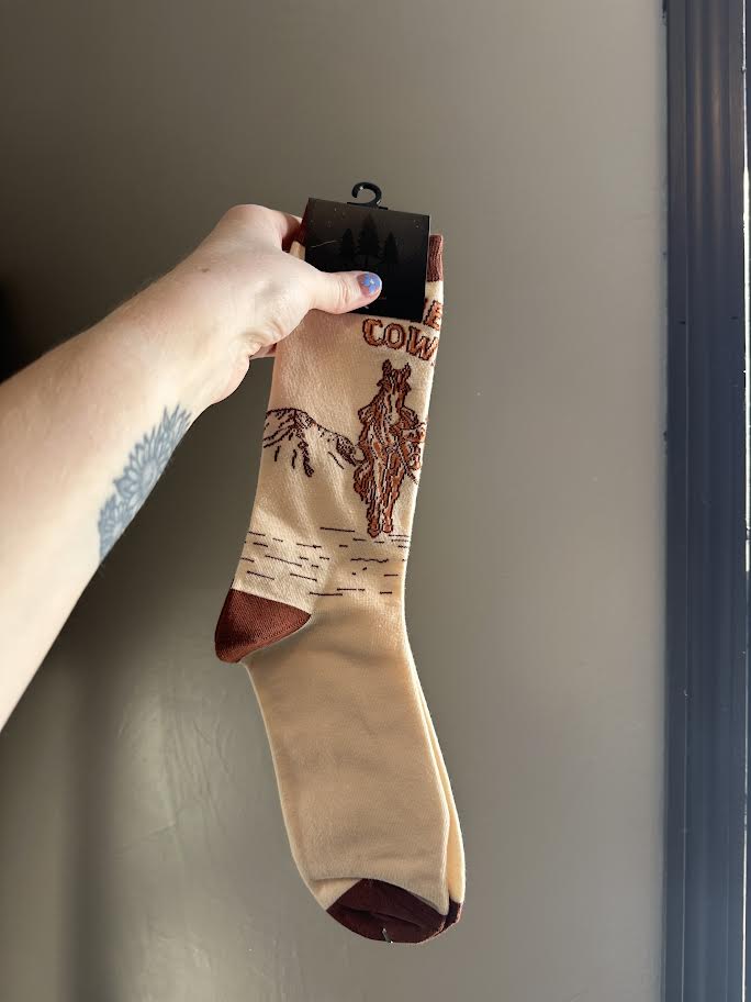 Hey Cowboy socks