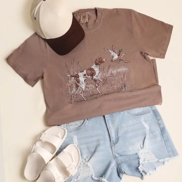 Hunting dog tshirt