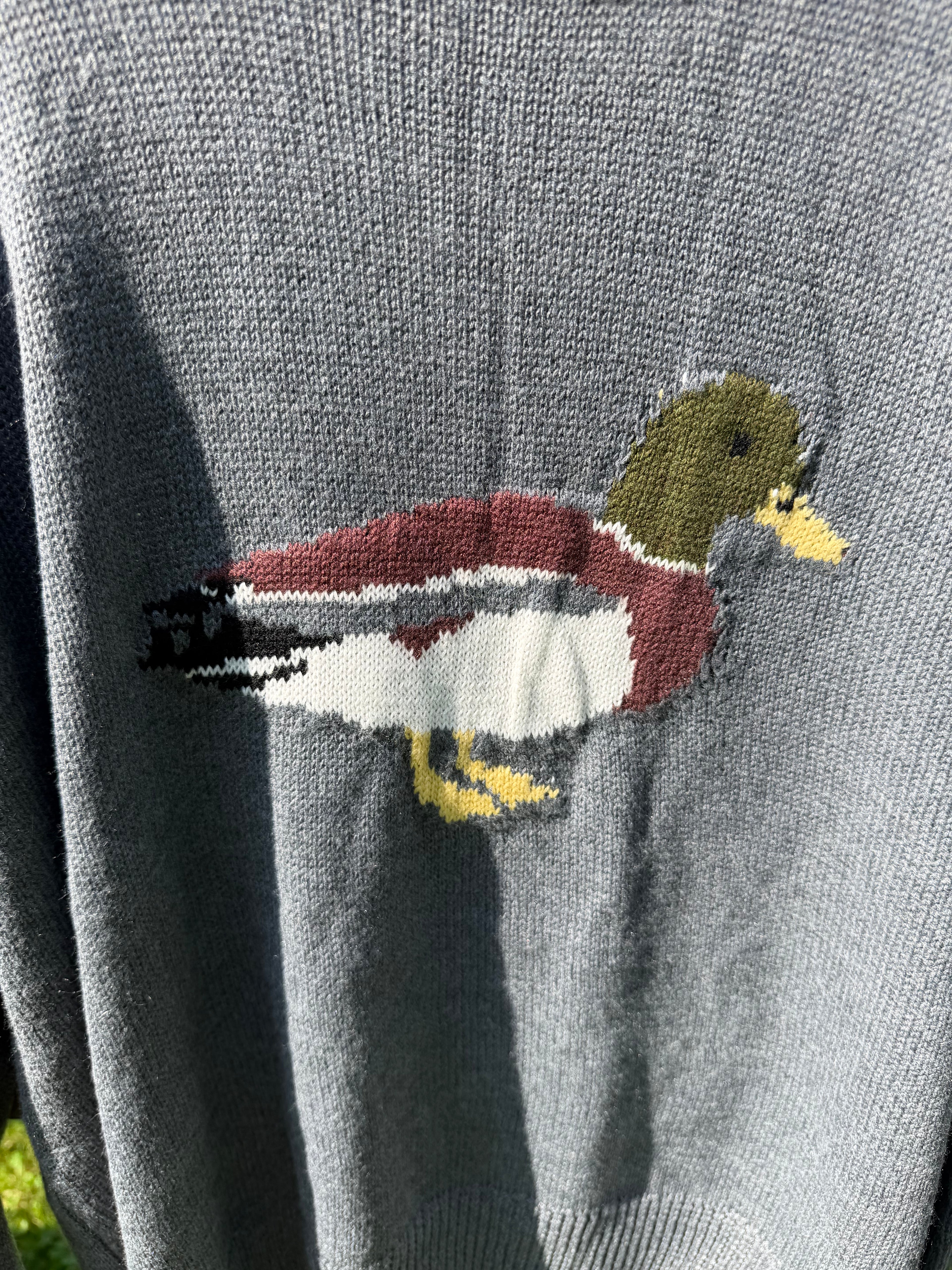 Mallard duck sweater
