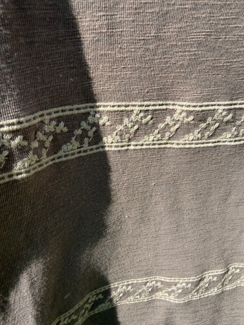 Pale pink lace long sleeve top