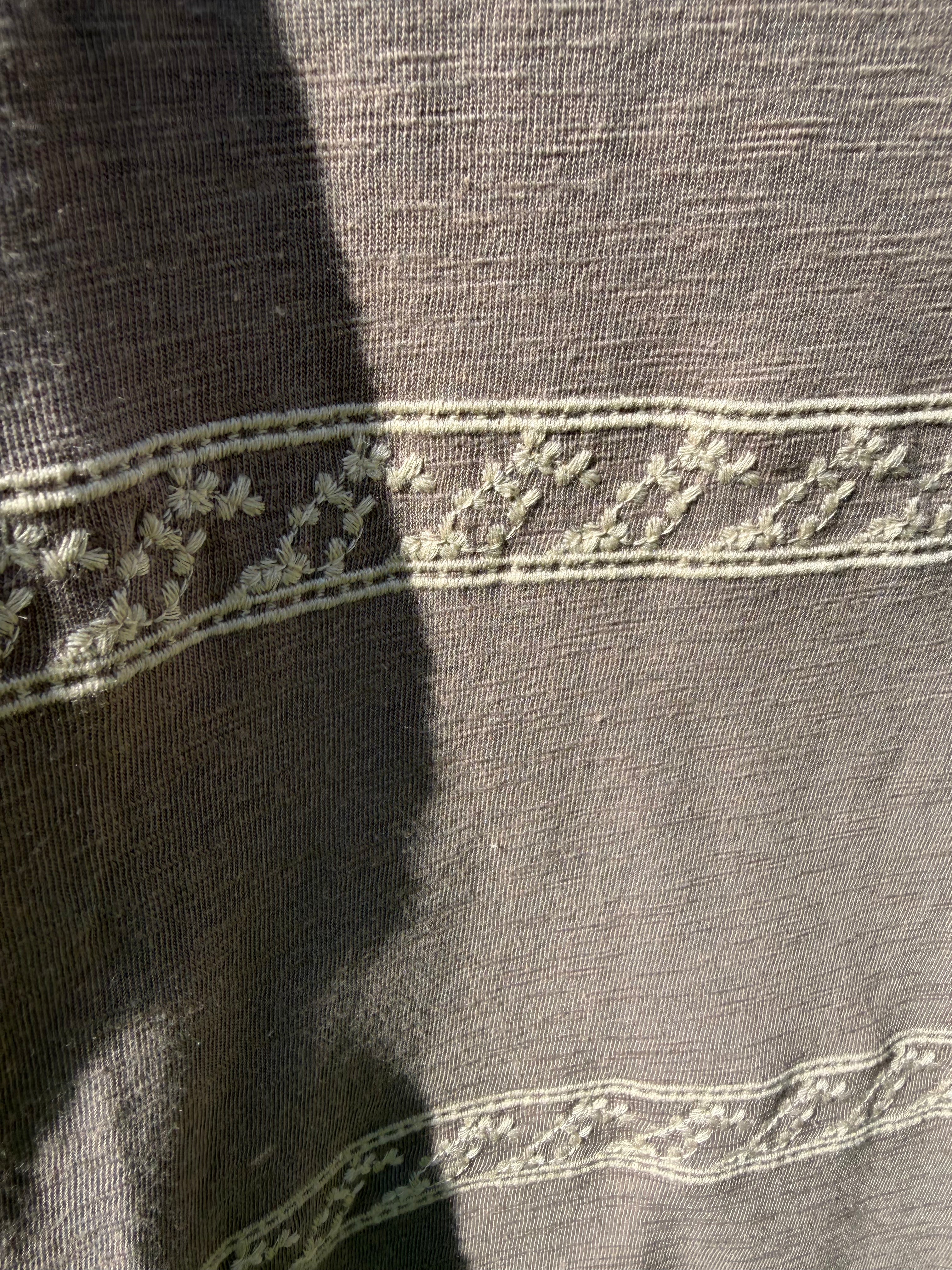 Pale pink lace long sleeve top