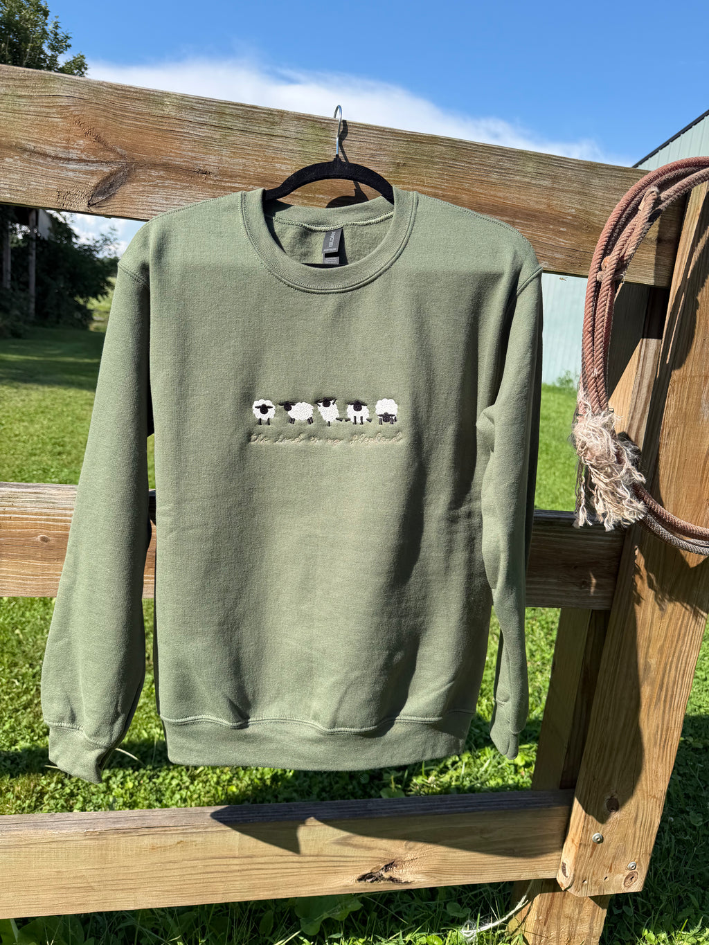 The Lord is my Shepard sweatshirt
