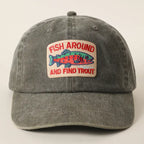 Fish around and find trout hat