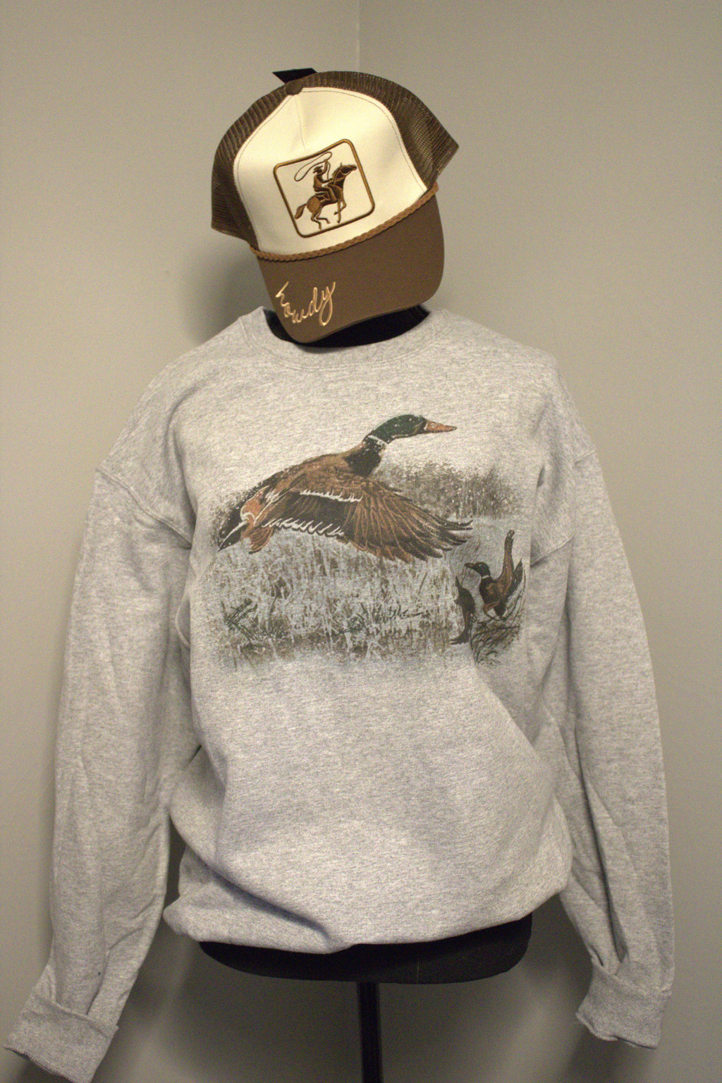 Vintage duck style sweatshirt